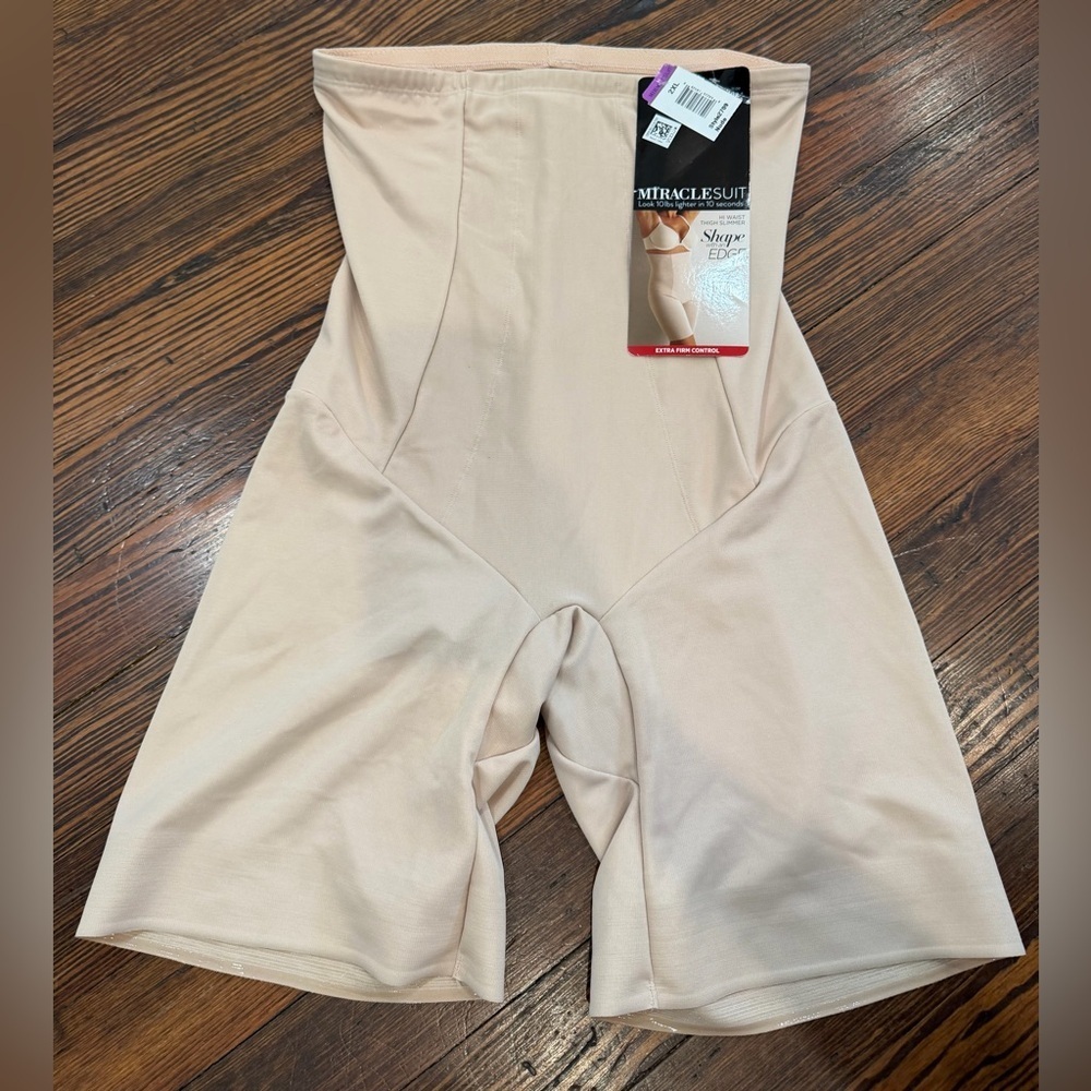 Miracle Suit Body Shaper Plus Sz2xl NWT High Waist Extra Firm Control Slim Nude